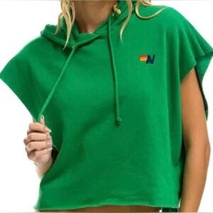 AVIATOR NATION CROPPED HOODIE